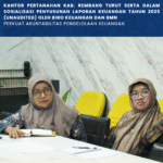 Kantor Pertanahan Kab. Rembang Turut Serta Dalam Sosialisasi Penyusunan Laporan Keuangan Tahun 2025 (Unaudited) Oleh Biro Keuangan Dan BMN. Perkuat Akuntabilitas Pengelolaan Keuangan