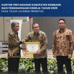 KANTOR PERTANAHAN KABUPATEN REMBANG RAIH PENGHARGAAN KINERJA TAHUN 2025 PADA TUJUH LAYANAN PRIORITAS