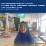 Semangat Melayani di Bulan Ramadhan. PELATARAN Kantor pertanahan kabupaten Rembang Tetap Buka di Akhir Pekan. Sabtu, 21 Februari 2026