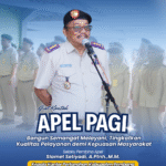 Giat Kantah Apel Pagi Kantor Pertanahan Kabupaten Rembang. Bangun Semangat Melayani, Tingkatkan Kualitas Pelayanan demi Kepuasan Masyarakat