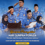 Kantor Pertanahan Kab. Rembang Melaksanakan Upacara Peringatan Hari Sumpah Pemuda “Patriotik, Gigih, Berempati : Pemuda Untuk Indonesia”